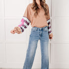 New and Improved Floral Patchwork Top