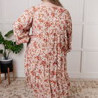 Next to You Balloon Sleeve Floral Dress