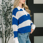 Oceanfront Stroll Button Henley
