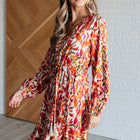 Once Upon a Dream V-Neck Balloon Sleeve Dress