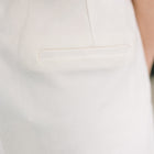 Only Pair High Waisted Wide Leg Bottoms in Off White