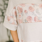 Painting the Roses Color Block Relaxed Top