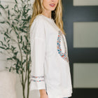Peace, Love, and Flowers Peace Sign Top