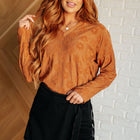 Perfect in Pansies V-Neck Top
