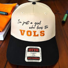SC - Vols I’m Just a Girl Natural/Black Embroidered Hat