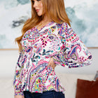 Pick a Color Peplum Blouse