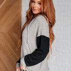 Pull Up Your Sleeves Color Block Hoodie -9/30/2025