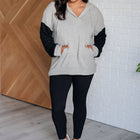 Pull Up Your Sleeves Color Block Hoodie -9/30/2025