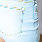 Rainbow Stitched - Judy Blue Shorts
