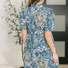 Right Here, Waving Boho V-Neck Dress