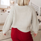 Roll on By Balloon Sleeve Sweater
