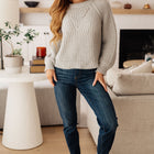 Roll on By Balloon Sleeve Sweater