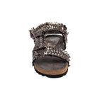 River Dance Woven Sandal in Pewter