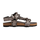 River Dance Woven Sandal in Pewter