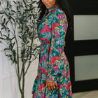 Rustic Retreat Long Sleeve Dress