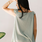 Sage The Day Top
