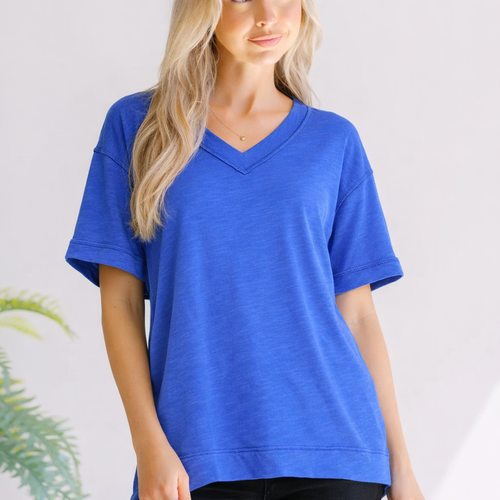 Sapphire Crown Top