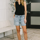 Scarlett High Waist Trouser Short