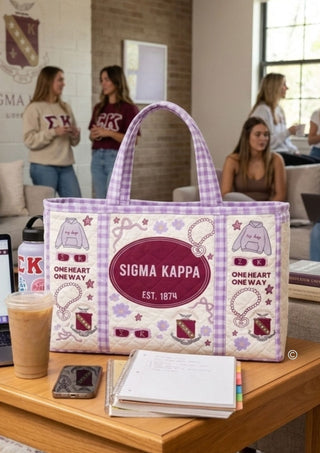 SC - ETA 6/1 - Sigma Kappa Sorority Tote Bag