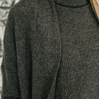 Signature Open Front Cardigan Set in Black