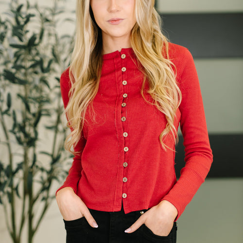Significant Other Button Down Cardigan