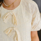 Simply Stunning Eyelet Knit Top