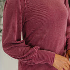 Simply Styled Balloon Sleeve Knit Top