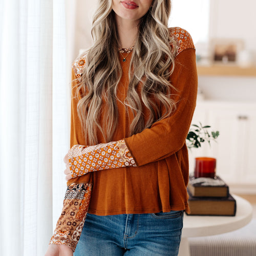 Sipping Iced Tea Mixed Print Hoodie