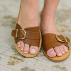 Siran Dark Tank Slip on Sandals- 3/3/2026