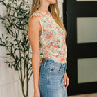 Snatched & Sassy Sheer Layering Top in Chartreuse