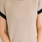 Sure Seems Sweet Contrast Trim Sleeveless Sweater