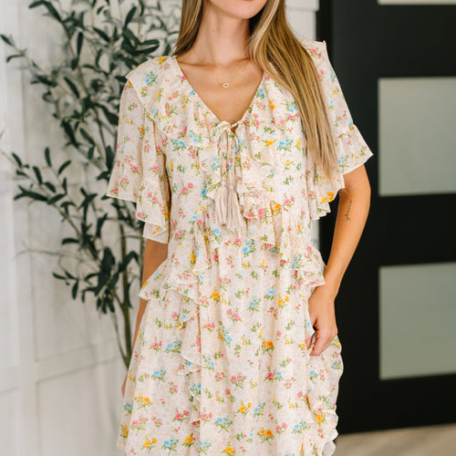 Sweet Escape Boho Floral Dress