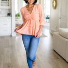 Sweet Sherbet Swiss Dot Top