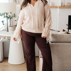 Sweet Surrender Fringe Sweater