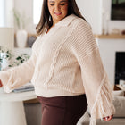 Sweet Surrender Fringe Sweater