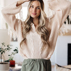 Sweet Surrender Fringe Sweater