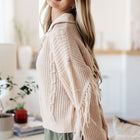 Sweet Surrender Fringe Sweater