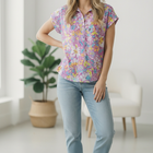 A Sweet Escape Floral Blouse