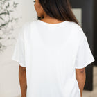 Take It Easy Slouchy Tee in Ivory