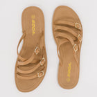 Trusty Strappy Sandals in Light Tan