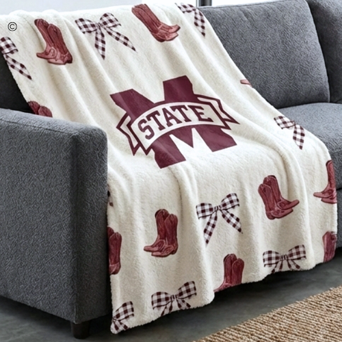 SC - ETA 6/8 - Mississippi State Luxury Blanket
