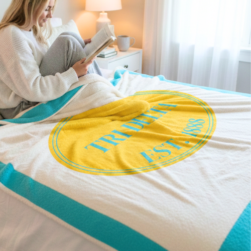 SC - ETA 6/1 - Tri Delta Luxury Blanket
