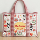 SC - ETA 6/1 - Chi Omega Sorority Tote Bag
