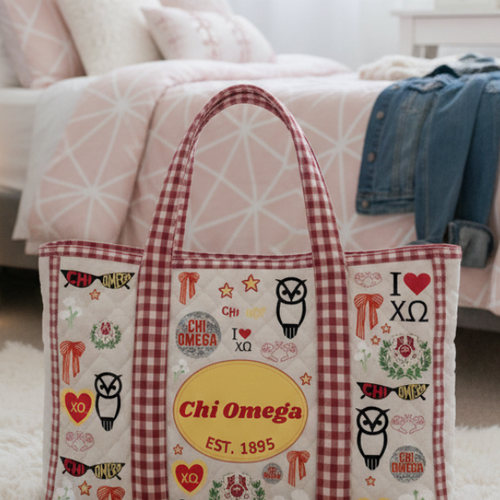 SC - ETA 6/1 - Chi Omega Sorority Tote Bag