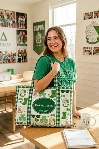 SC - ETA 6/1 - Kappa Delta Sorority Tote Bag