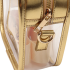 SC - ETA 6/24 - Geaux Tigers Gold Clear Crossbody Bag
