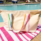 SC - ETA 7/6 - Spencer Rick Rack Trim Tote Bag