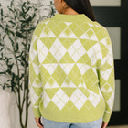 Up, Up and Away Argyle Cardigan