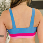 Venice Color Block Swim Top
