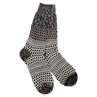 World's Softest Socks - Gallery Textured Crew in Nightfall Multi